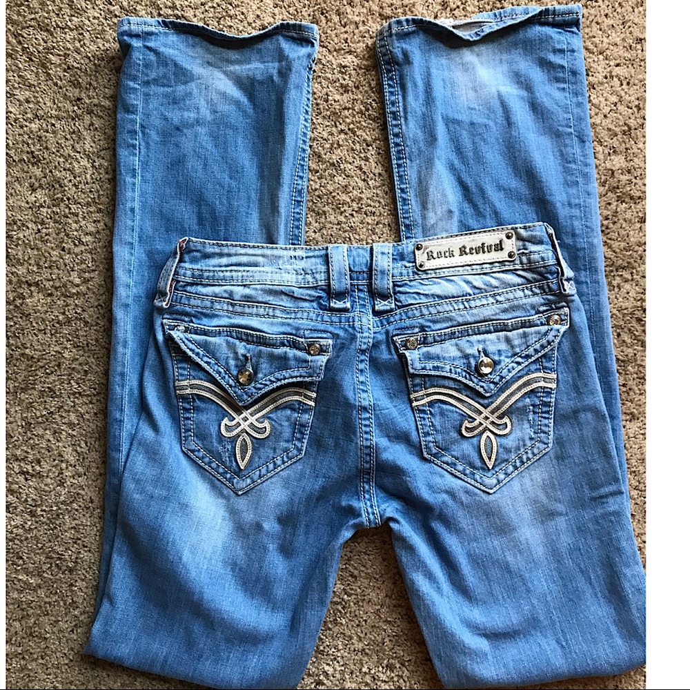 Rock Revival “Elaina” Boot Jeans Size 29